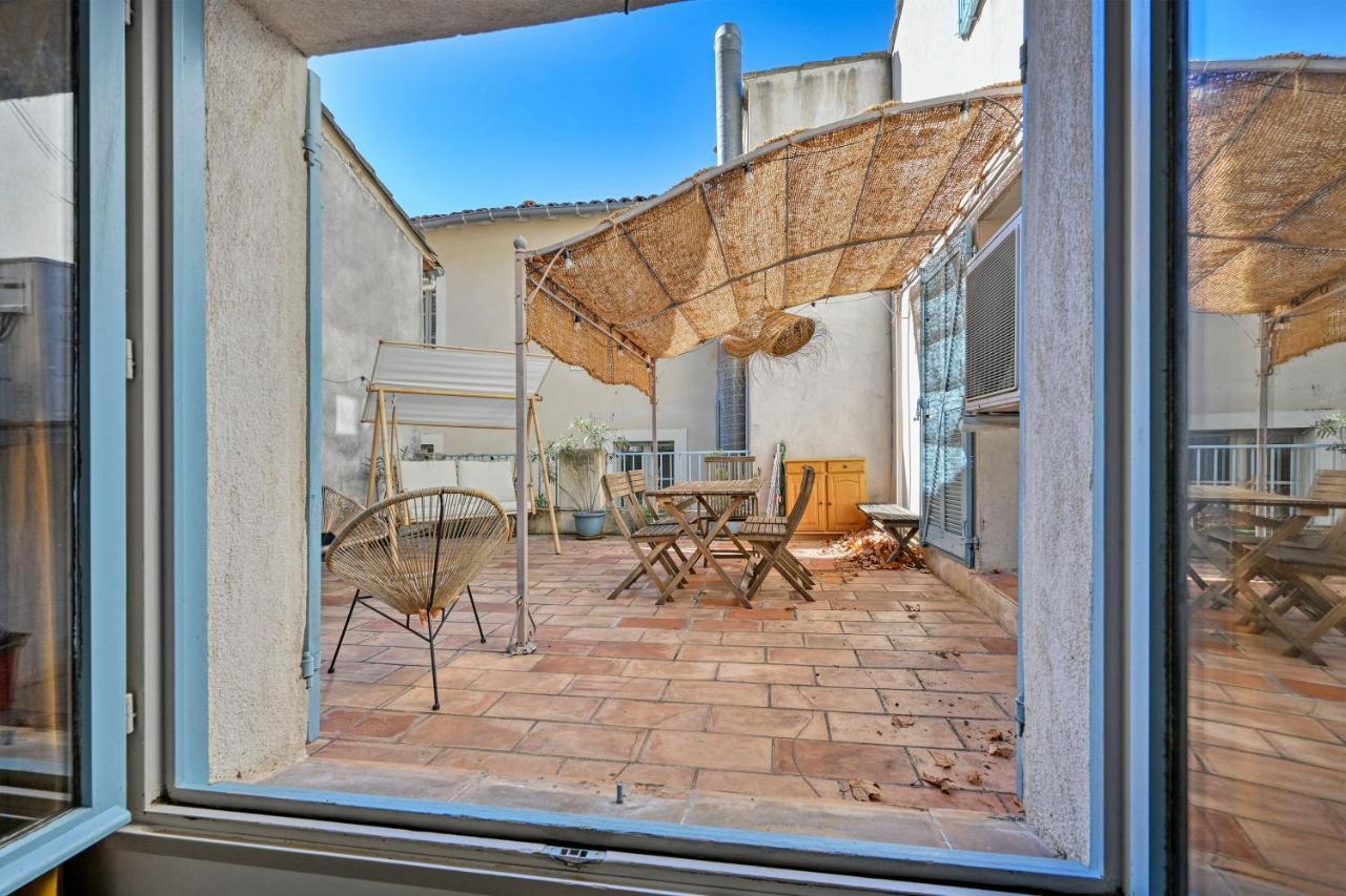 אביניון La Terrasse Des Carmes - Terrasse - Ac Clim - Spacieux מראה חיצוני תמונה